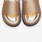 Oeste Gold Rhinestone Platform Slide (Women)