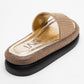 Oeste Gold Rhinestone Platform Slide (Women)