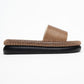 Oeste Gold Rhinestone Platform Slide (Women)