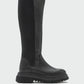 Paul - Black Stretch Detail Boot (Women)