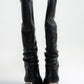 Vianella - Black Gusseted Block Heel Boot (Women)
