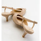 Goodge - Nude Pointed Toe Backless Heeled Pump (Women)