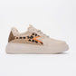 Drea - Beige Patterned Casual Sneaker (Women)