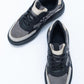 Drea - Ice Black Patterned Casual Sneaker (Women)