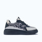 Drea - Ice Black Patterned Casual Sneaker (Women)