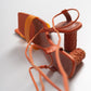 Tanya - Orange Block Heel Sandal (Women)