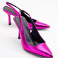 Ferry - Fuchsia Metallic Heeled Shoe (Women)