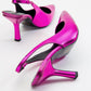 Ferry - Fuchsia Metallic Heeled Shoe (Women)