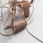 Tanya - Nude Lace-Up Heeled Sandal (Women)