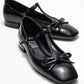 Lorena - Black Ballet Flat (Women)