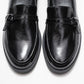Galea - Black Patent Buckled Genuine Leather Loafer (Women)