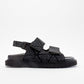 MELLOM Black Embellished Sandal (Women)