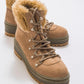 Lunira - Beige Suede Boot (Women)
