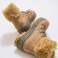 Lunira - Beige Suede Boot (Women)