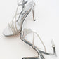 Leedy - Silver High Heel Shoe (Women)