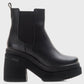 Antwerp - Black High Heel Boot (women)
