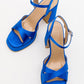 Lello - Cobalt Satin Platform Heel Shoe (Women)