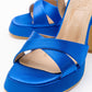 Lello - Cobalt Satin Platform Heel Shoe (Women)