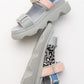 Tedy - Blue Patterned Sandal (Women)