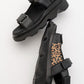 Tedy - Black Patterned Sandal (Women)