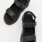 Tedy - Black Patterned Sandal (Women)