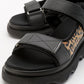 Tedy - Black Patterned Sandal (Women)