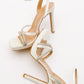 Osea - Ecru Satin Jeweled High Heel Evening Shoe (Women)