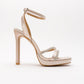 Osea - Beige Satin Jeweled High Heel Evening Shoe (Women)