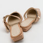 Jenni - Beige Buckle Slide (Women)