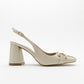 Forlev - Ecru Beige Heeled Shoe (Women)