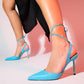 Bonje - Blue Pointed Toe Stiletto (Women)