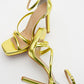 Shelp - Light Green High Heel Shoe (Women)