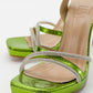 Osea - Green Embellished High Heel Evening Shoe (Women)