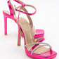 Osea - Fuchsia Embellished High Heel Evening Shoe (Women)