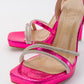 Osea - Fuchsia Embellished High Heel Evening Shoe (Women)