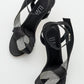 Pares - Black Satin Heeled Shoe (Women)