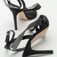 Pares - Black Satin Heeled Shoe (Women)