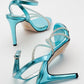Leedy - Blue Heeled Shoe (Women)