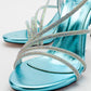 Leedy - Blue Heeled Shoe (Women)