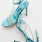 Leedy - Blue Heeled Shoe (Women)
