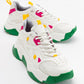 Lecce - White Green Multi Sneaker (Women)
