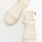 Lina - Ecru Beige Platform Sandal (Women)