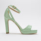 Mersia - Green Patent High Heel Pump (Women)