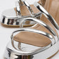 Heas Silver Platform Sandal (Women)