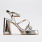 Heas Silver Platform Sandal (Women)