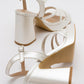 Heas Ivory Platform Sandal (Women)