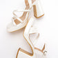 Heas Ivory Platform Sandal (Women)