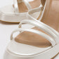 Heas Ivory Platform Sandal (Women)