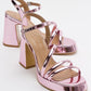 Heas Pink Platform Sandal (Women)