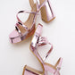Heas Pink Platform Sandal (Women)